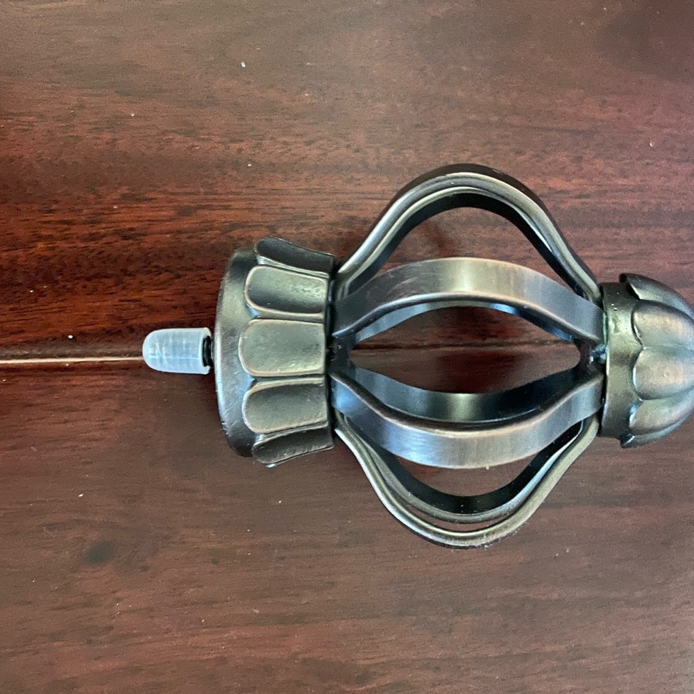 NWT …. Cambria Crown Finials (Two sets of two….four total)